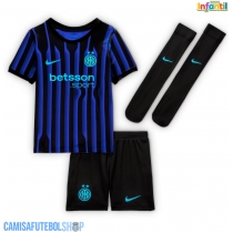 Camisa de time de futebol Inter Milan Hakan Calhanoglu #20 Replicas 1º Equipamento Infantil 2025-26 Manga Curta (+ Calças curtas)